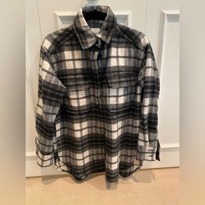 H&M Buffalo check shacket